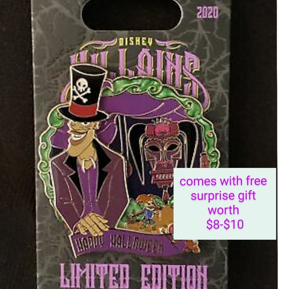 NWT Disney Dr. Facilier Limited Edition Pin - Picture 1 of 4